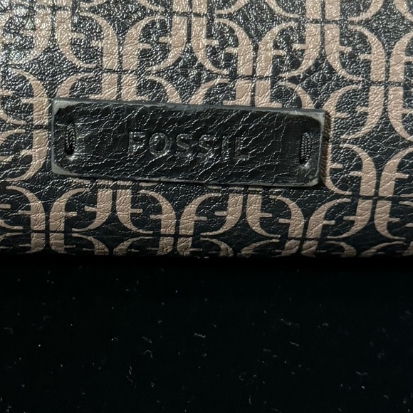 Fossil Black and Brown Crossbody Bag - Picture 3 of 8